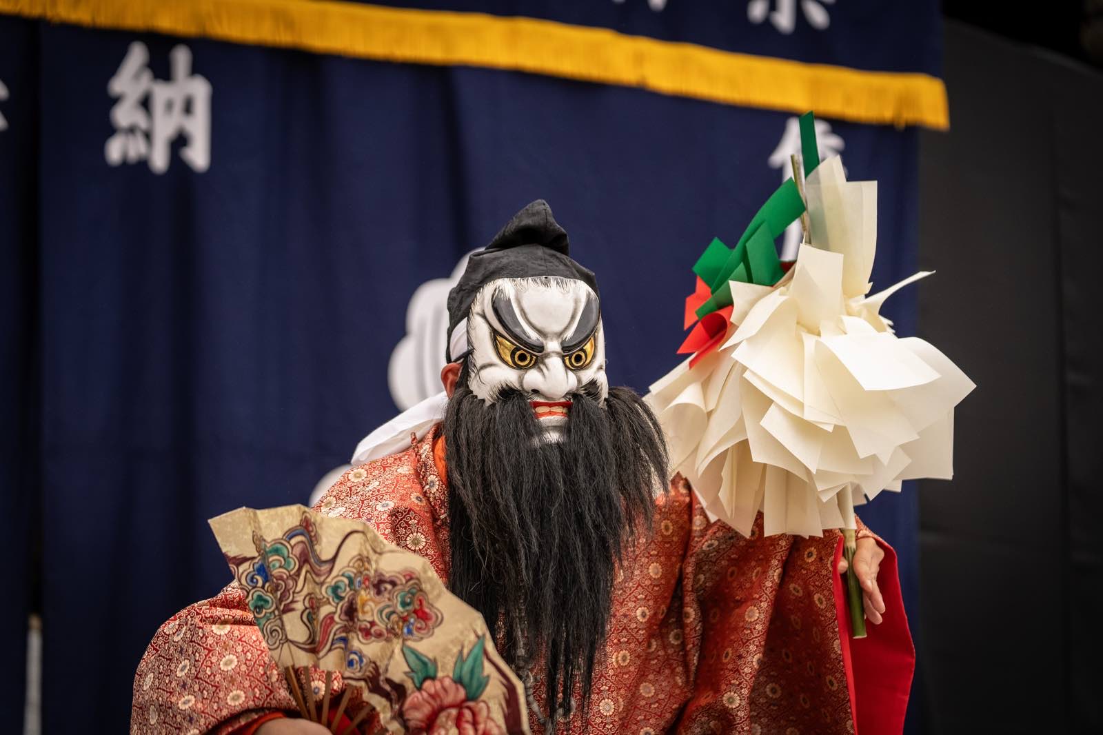 石見神楽 瞬間2